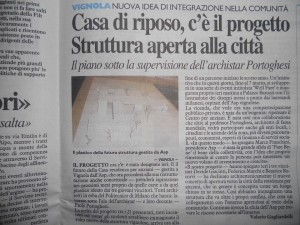 articolo progetto il vignola