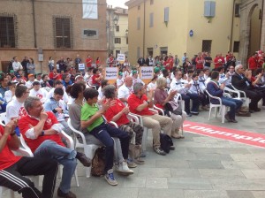 in piazza a vignola